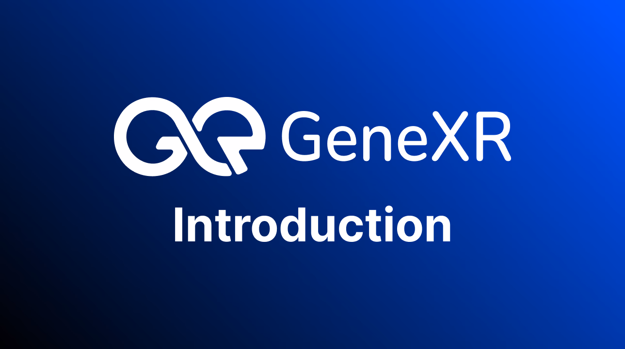 GeneXR Video Thumbnail